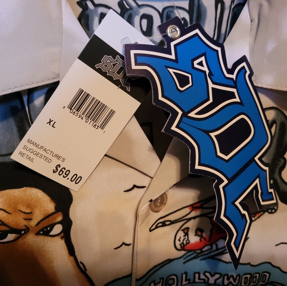 SNOOP DOGG DOG 🐕 VINTAGE BUTTON DOWN SHIRT - Picture 13 of 16